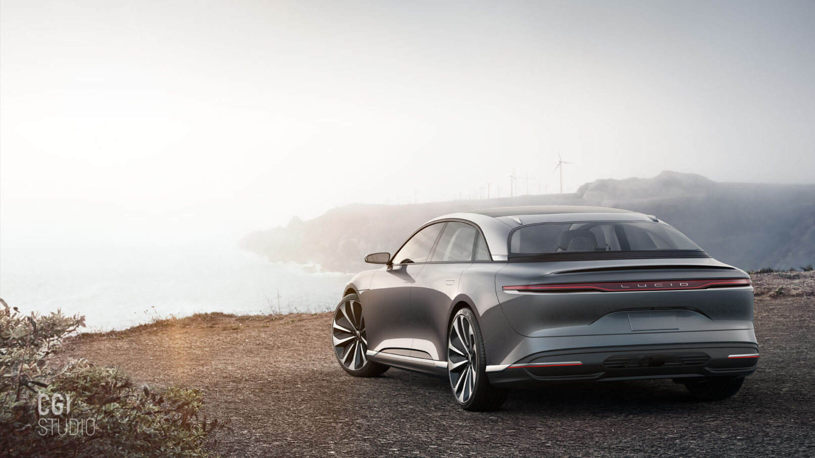 Lucid Back 3D Visualisierung Marketing CGI